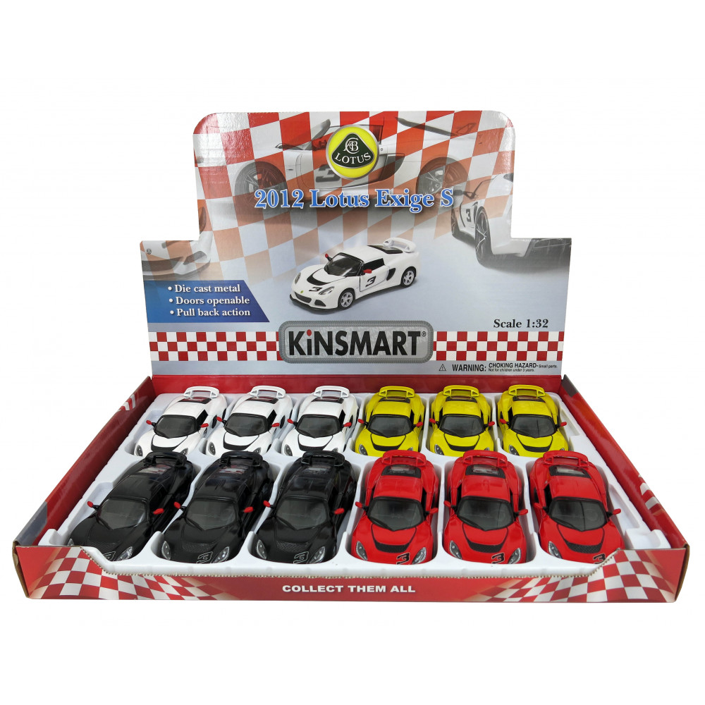 5'' 2012 Lotus Exige S ( Gradient Color) , Pull Back Action
