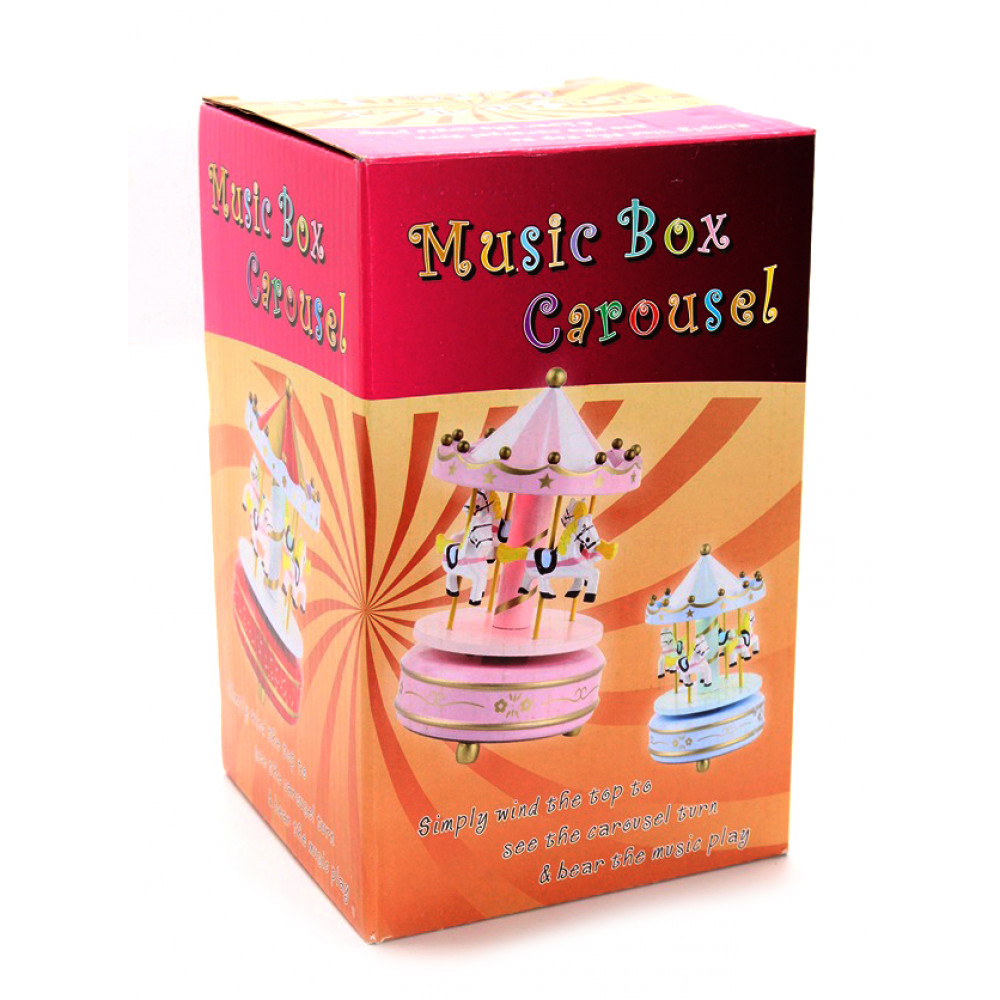 Երաժշտական կարուսել, փայտե, լարովի