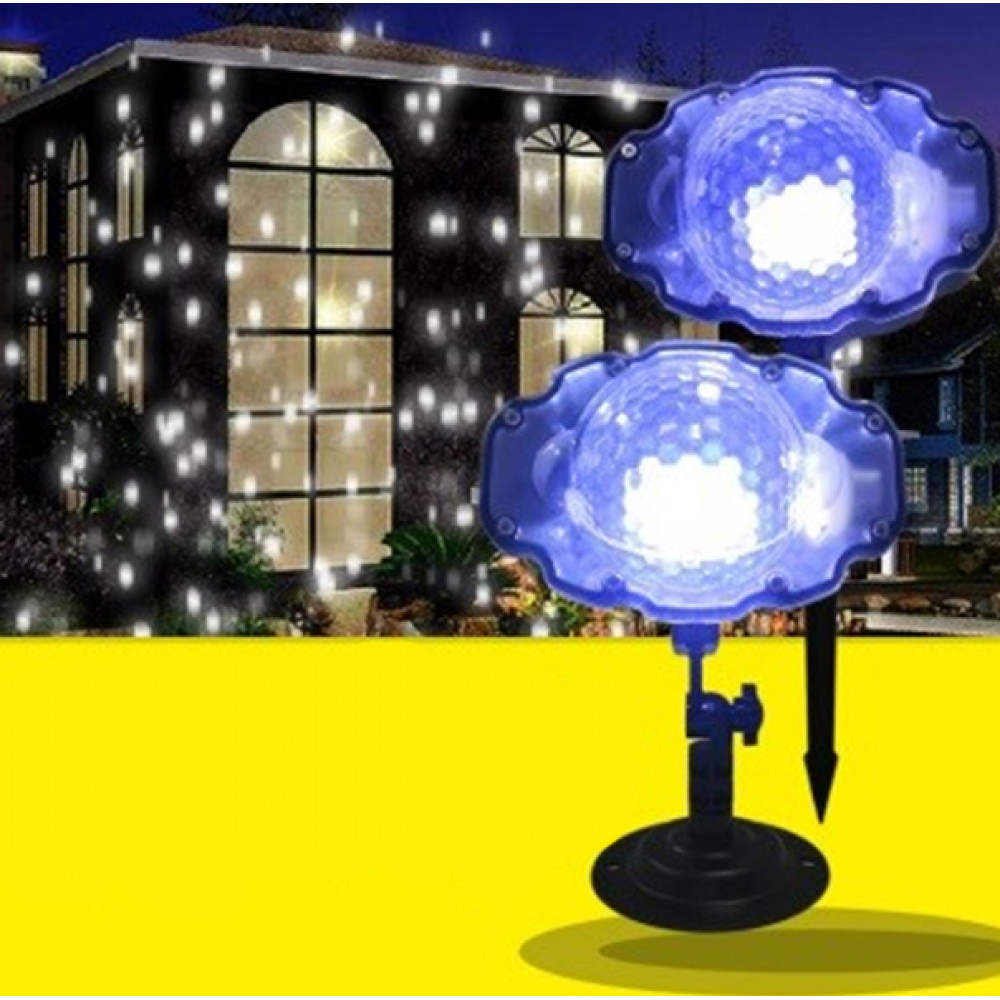 Լույս՝ թափվող փաթիլային անձրևի արտացոլանք