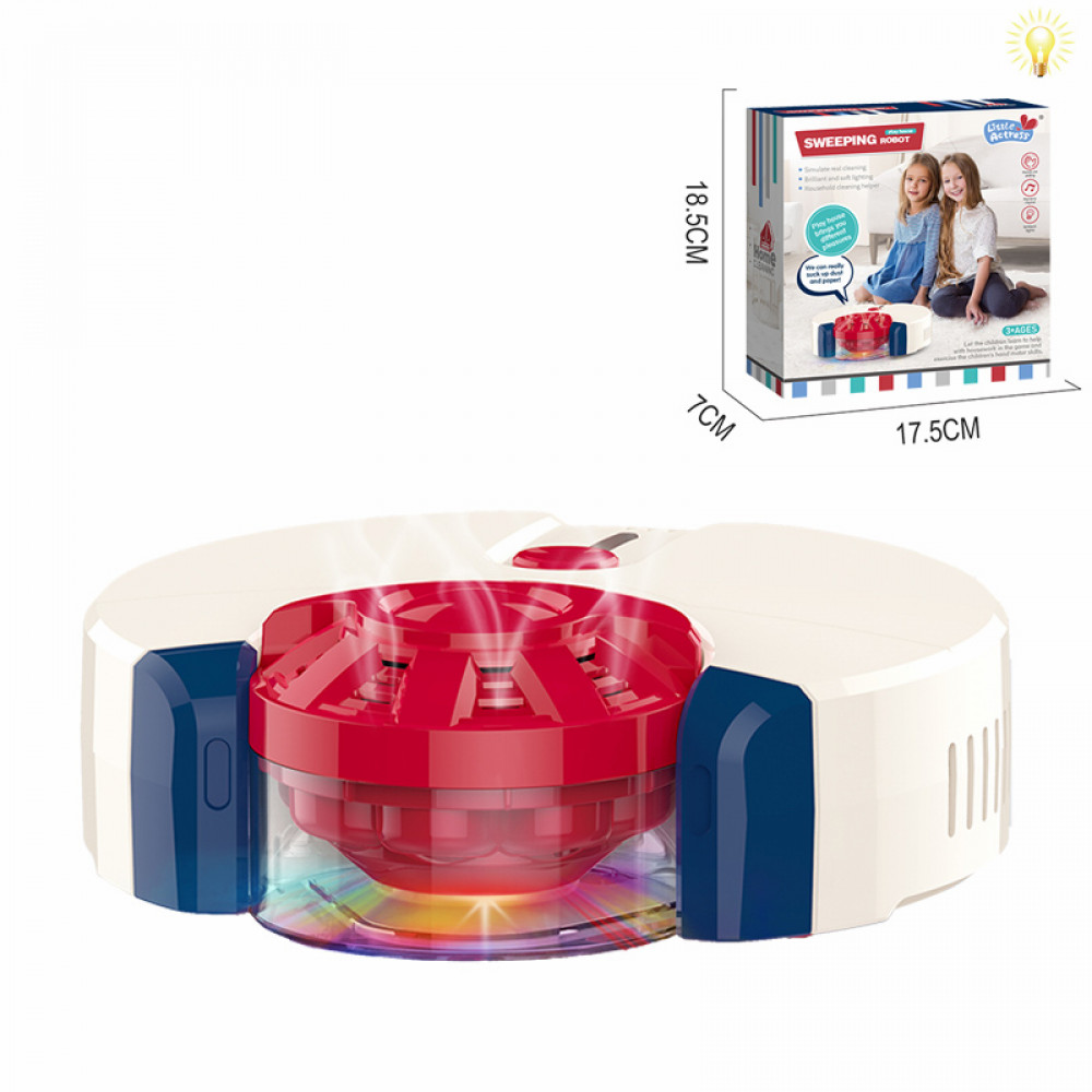 Խաղալիք փոշեկուլ էլ-մարտկոցով իրատեսական օգտագործվող մաքրող միջոց