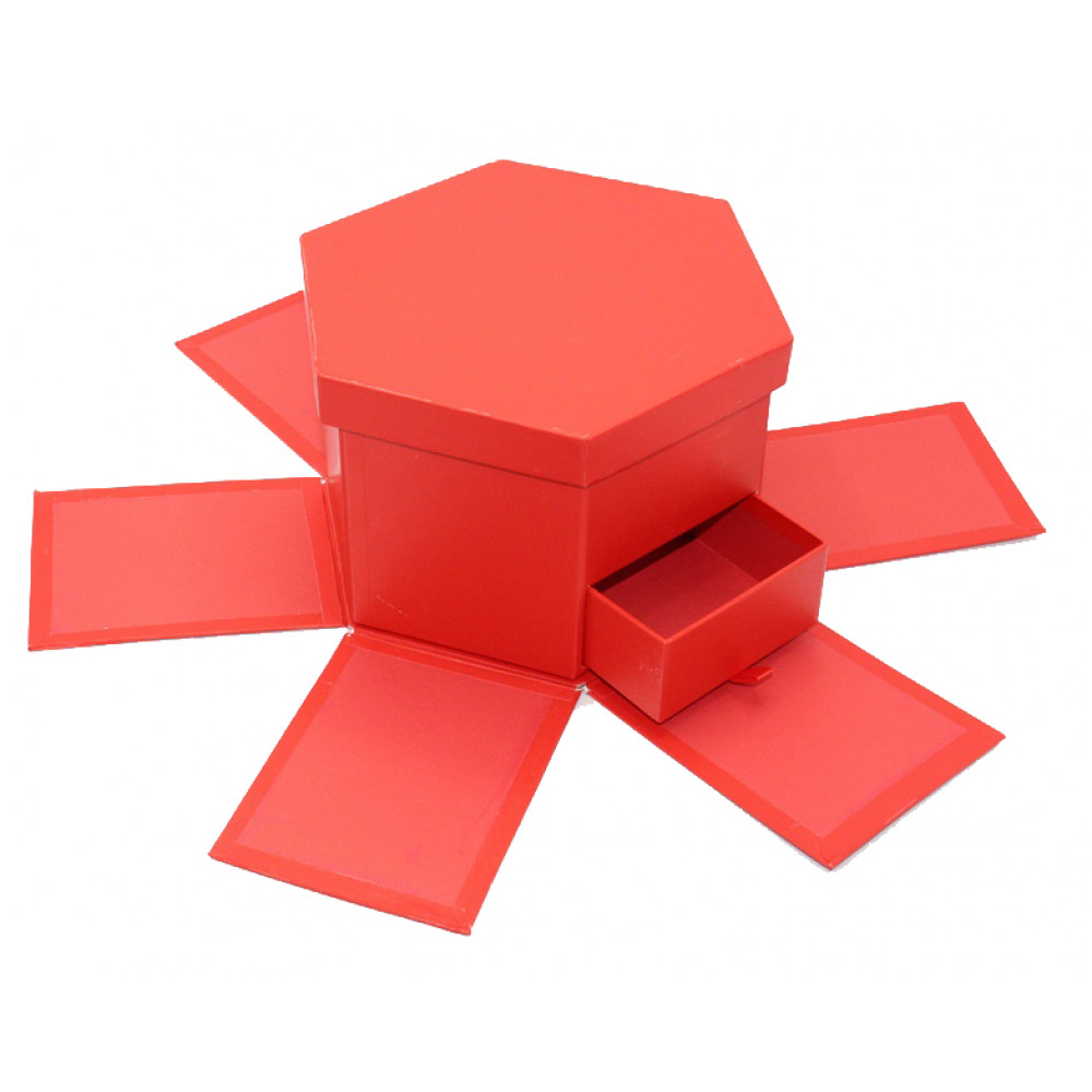 Նվերի տուփ 1հ-ոց, նկարի շրջանակով