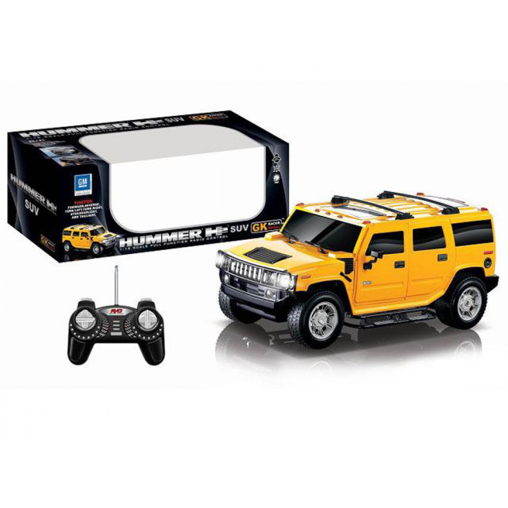 Մեքենա հեռակառավարմամբ Hummer H2 SUV 1:16 մաշտաբի մոդել էլ-մարտկոցով