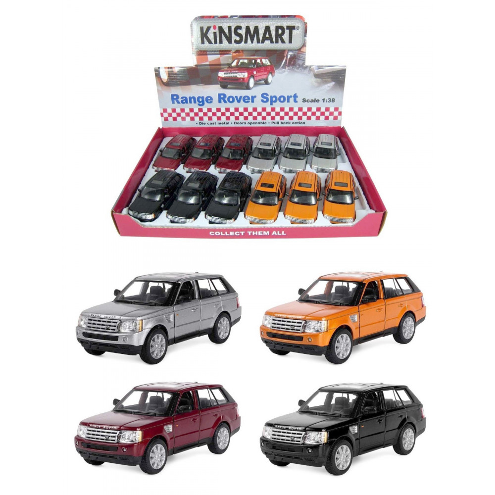 1:38 5'' Range Rover P/b Car 4 Asst Clr Db