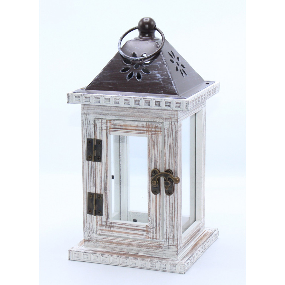 Ձևավորման դեկոր` փայտե 1հ-ոց մոմակալ