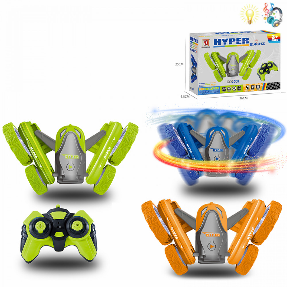 Մեքենա հեռակառավարմամբ, կասկադյոռական հնարքներով, էլ-մարտկոցով 5ուղղությամբ