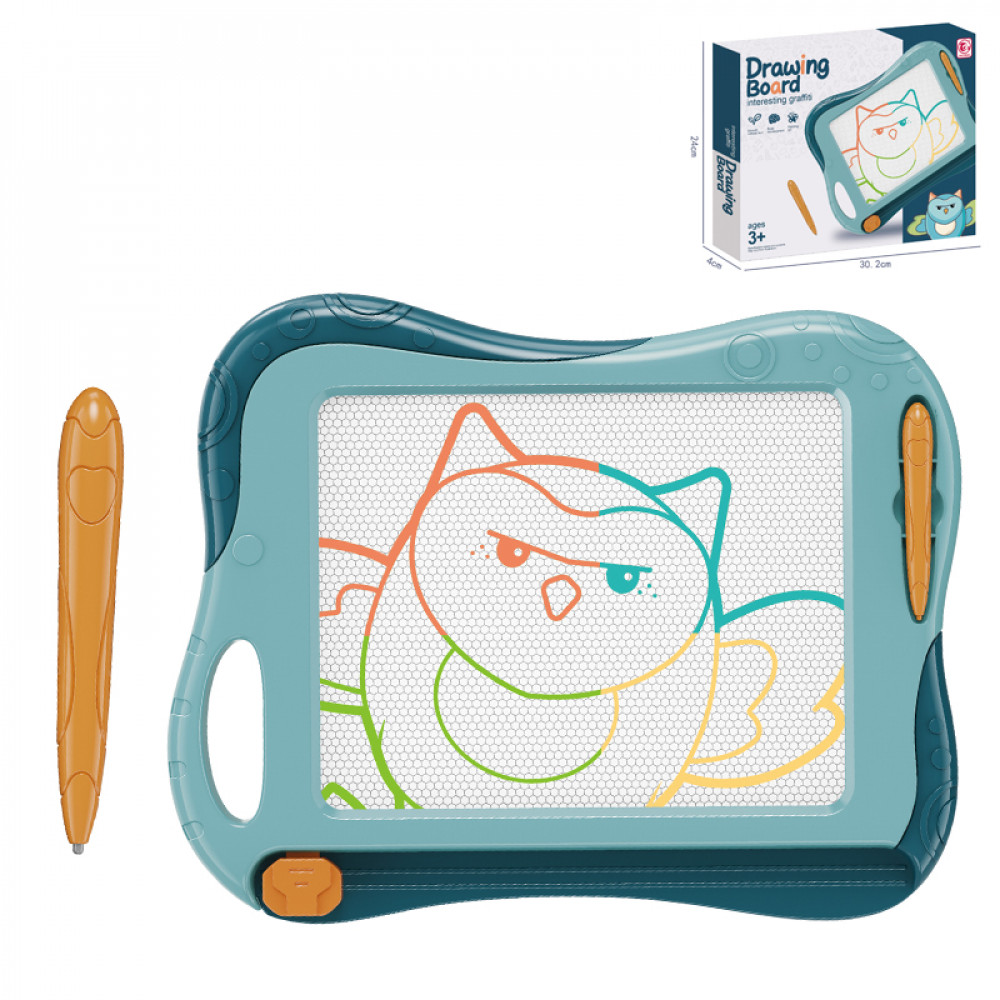 Մանկական նկարչական գրատախտակի հավաքածու գունավոր, մեծ