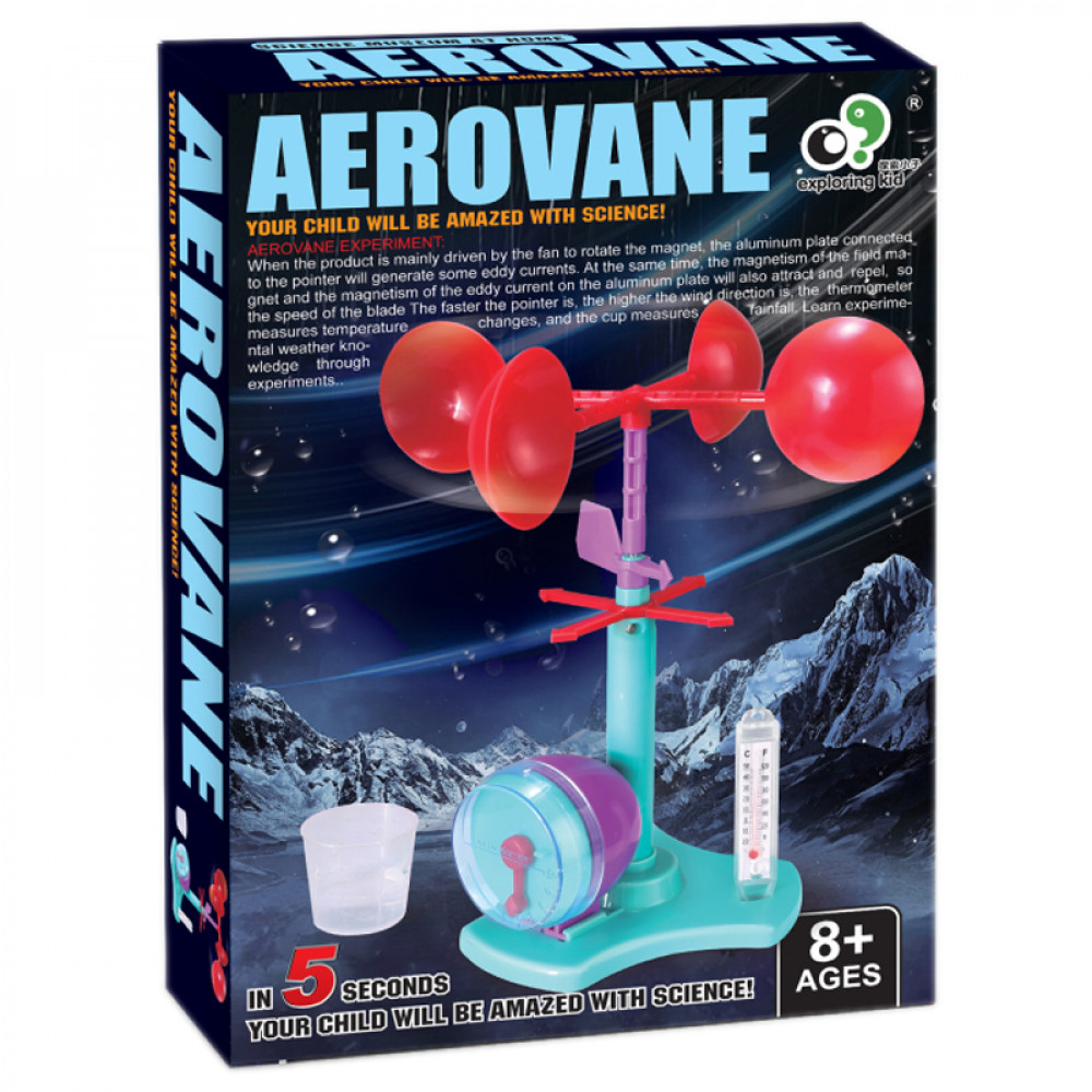 Կառուցողական խաղ գլուխկոտրուկ, անեմոմետրի փորձարկում