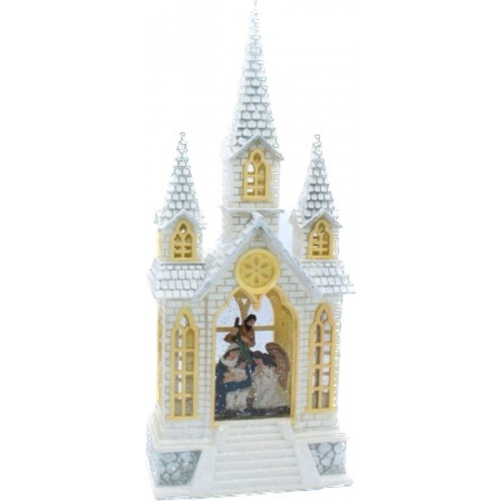 Դեկորատիվ հուշանվեր "Սուրբ ծննդյան" էլ.սնուցմամբ