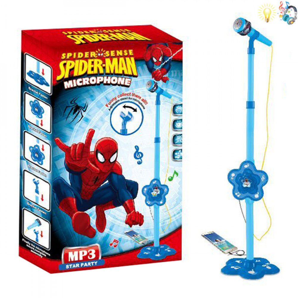 Խաղային մանկական խոսափող երաժշտական, Spider-man