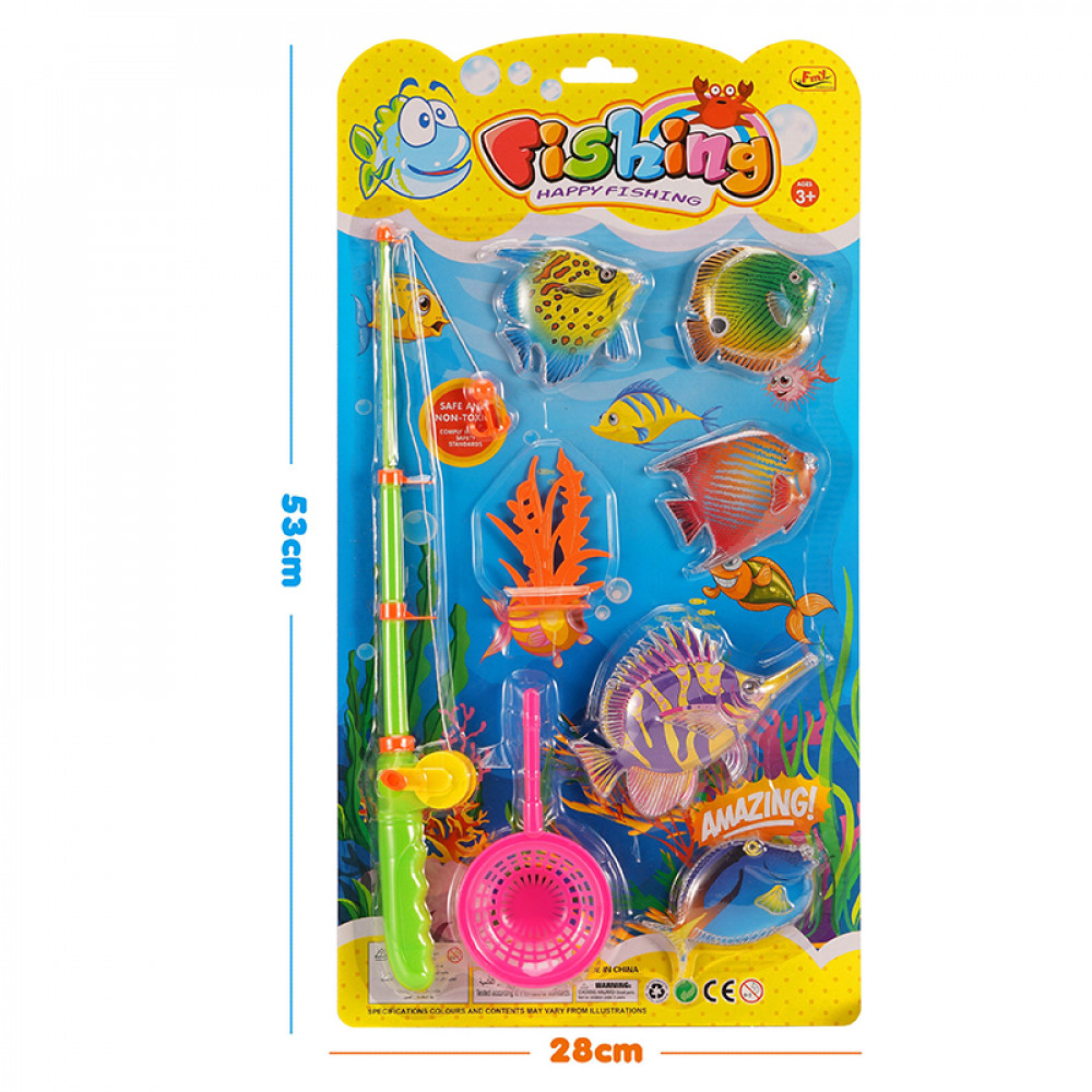 Խաղալիք հավաքածու լիստով ձկնորսական խաղ 53սմ