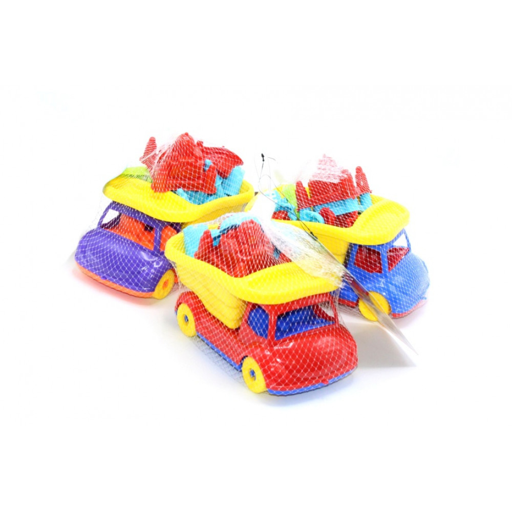 Խաղ մեքենա փոքր բեռնատար իր խաղային հավաքածույով