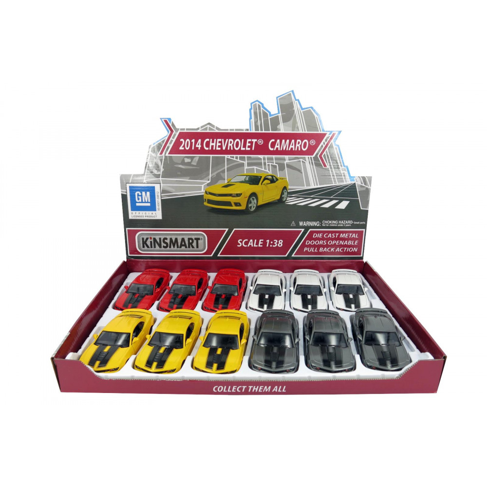 5'' P/b 1:38 2014 Chevrolet Camaro With Printing 1dd