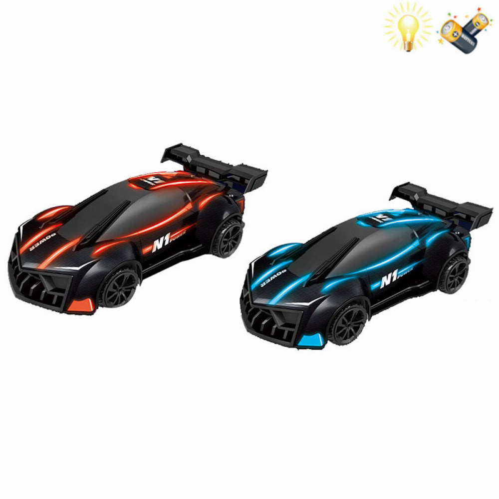 Մեքենա հեռակառավարմամբ իր մարտկոցով, վեց ֆունկցիա + ծուխ