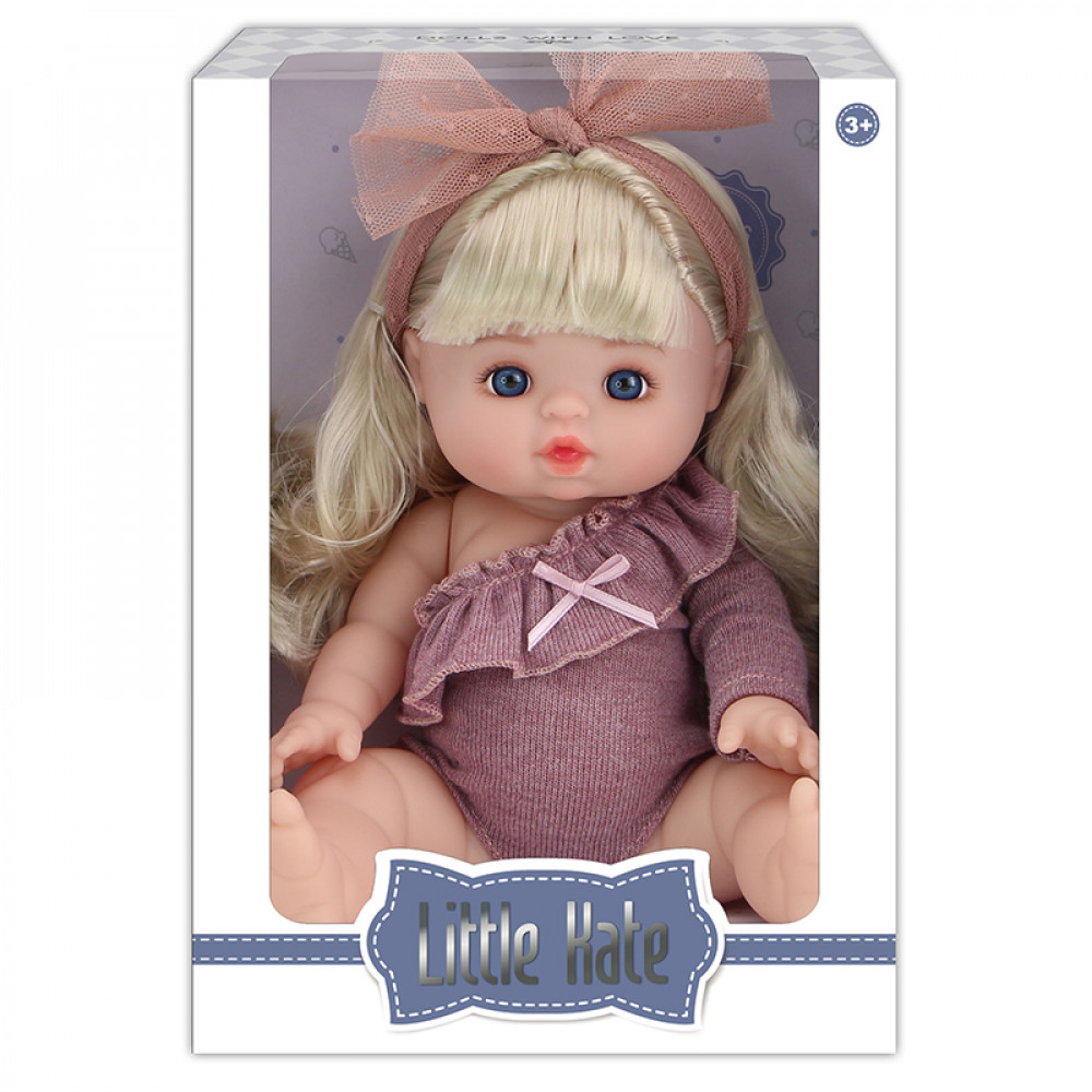 Տիկնիկ Little Kate 30սմ-ոց նորաձև նստած տիկնիկ