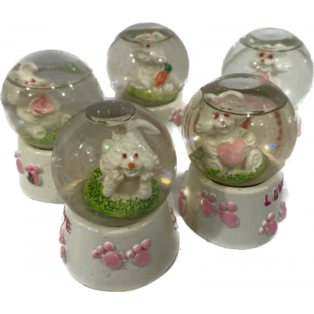 Հուշանվեր արձանիկ նապաստակ փոքր կոլբայով 12հ-ոց տուփով