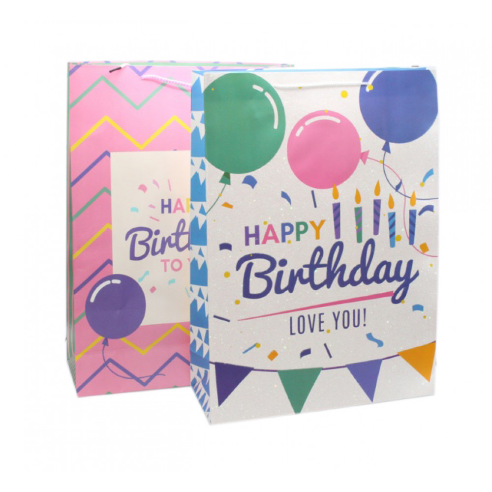 Թղթե տոպրակ 12հ-ոց 4 երանգ /55*40*15սմ