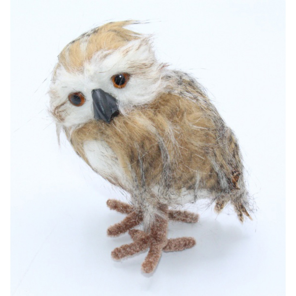 Փրփրապլաստե կենդանի բու բմբուլե 15սմ-ոց