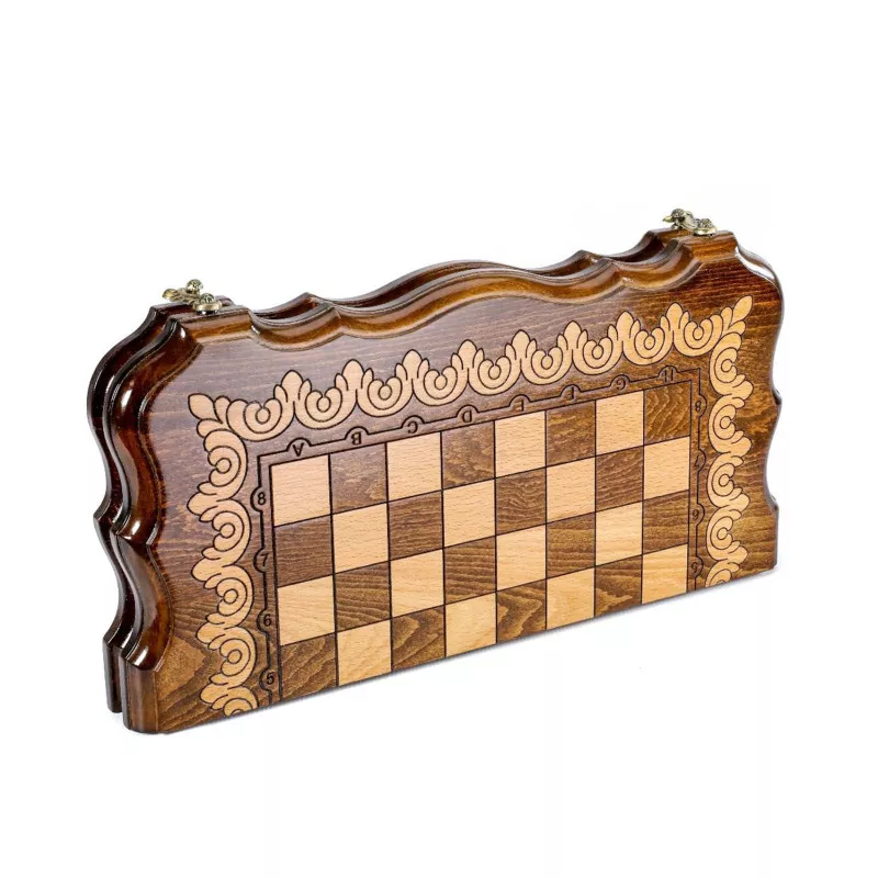 Շախմատ զարդանախշ հեղինակային եզրագծով